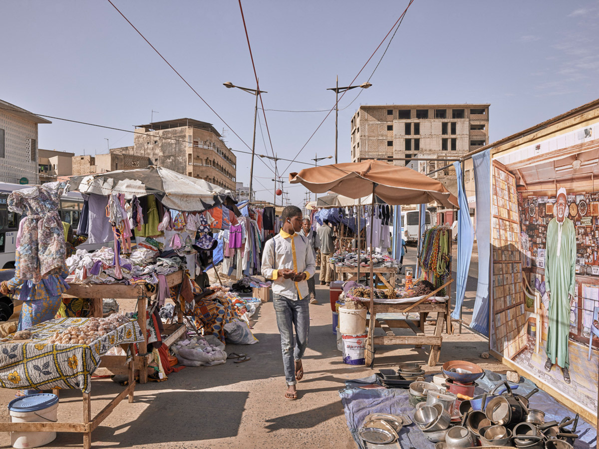 The Music Shop Owner from People of Tamba in the streets of Dakar during Dak’Art 2018