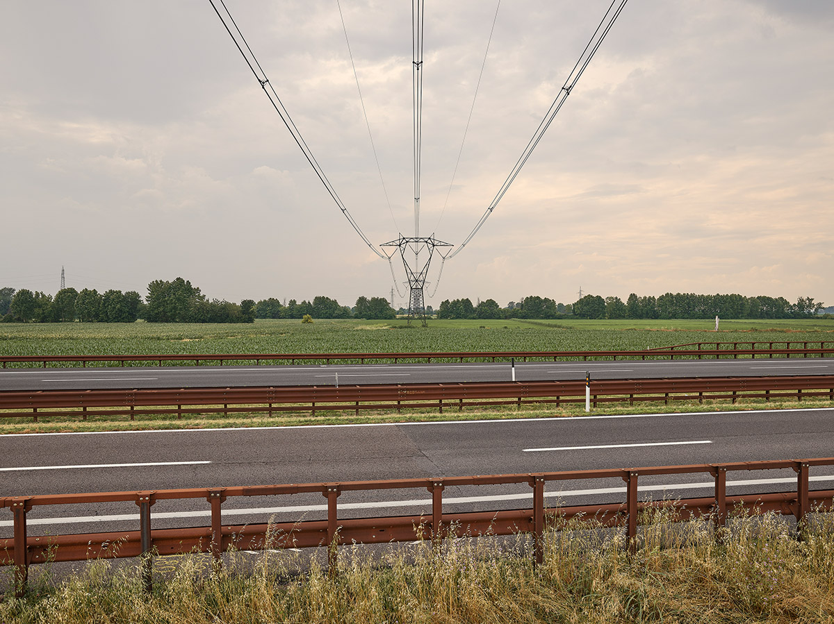 Tralicci e autostrada, Caselle (MN) | Pylons and motorway, Caselle (MN)