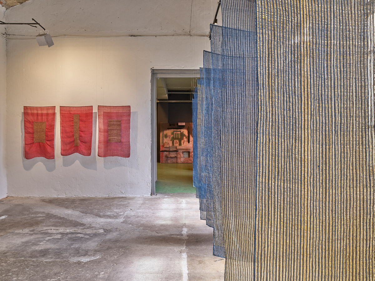 Chiaki Maki, "The Alchemy of Weaving", 1+1+1, a project by Elena Quarestani with Marco Sammicheli. April-May 2019.