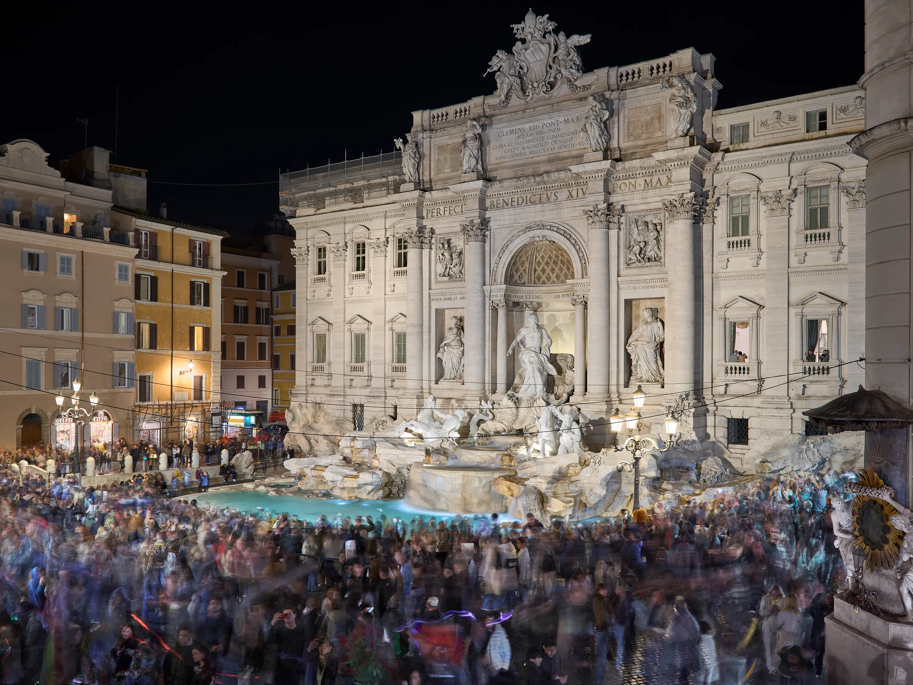 Trevi Fountain, Rome, February 2025